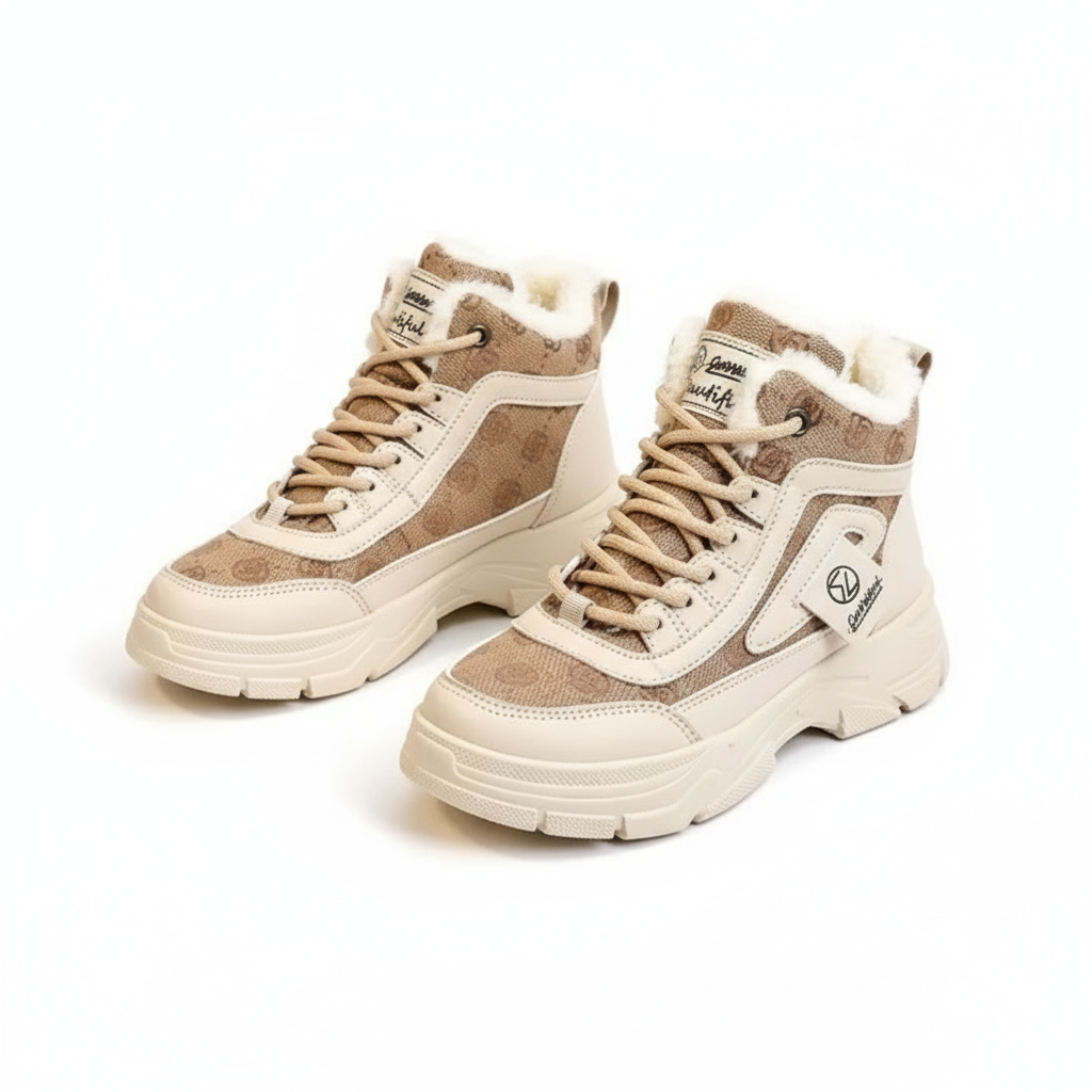 KicksStyle Winter Soul — warm elegance in every step. Made with premium suede and soft fur lining, this boot blends comfort, style, and stability, keeping you cozy and confident all winter long.