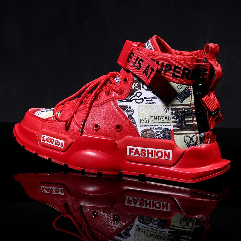 Momentum LX — Minimalist luxury model in soft leather, ideal for casual and sporty wear with refined style.