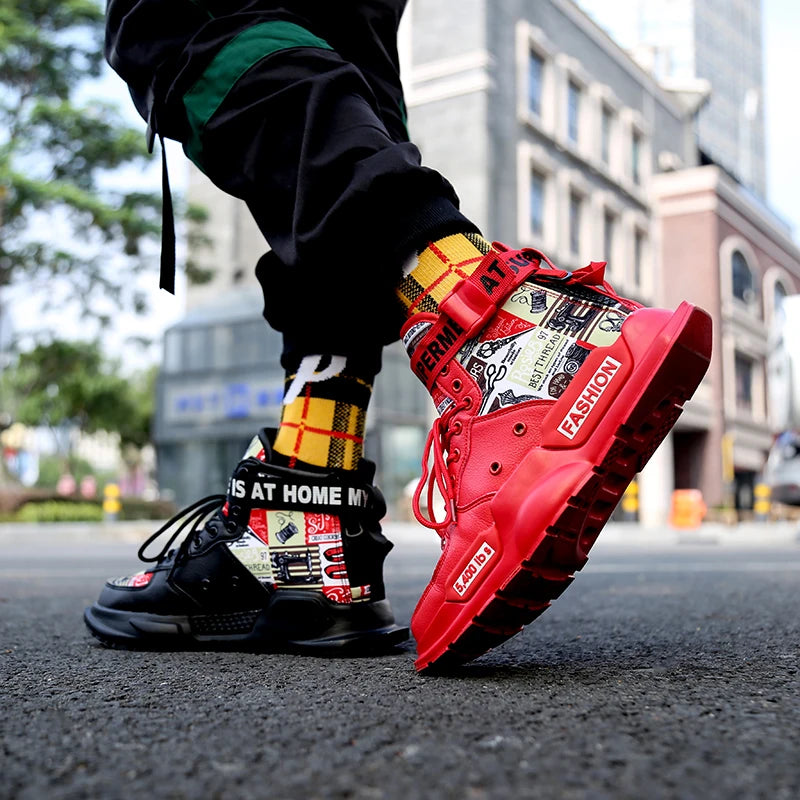 Momentum LX — Minimalist luxury model in soft leather, ideal for casual and sporty wear with refined style.