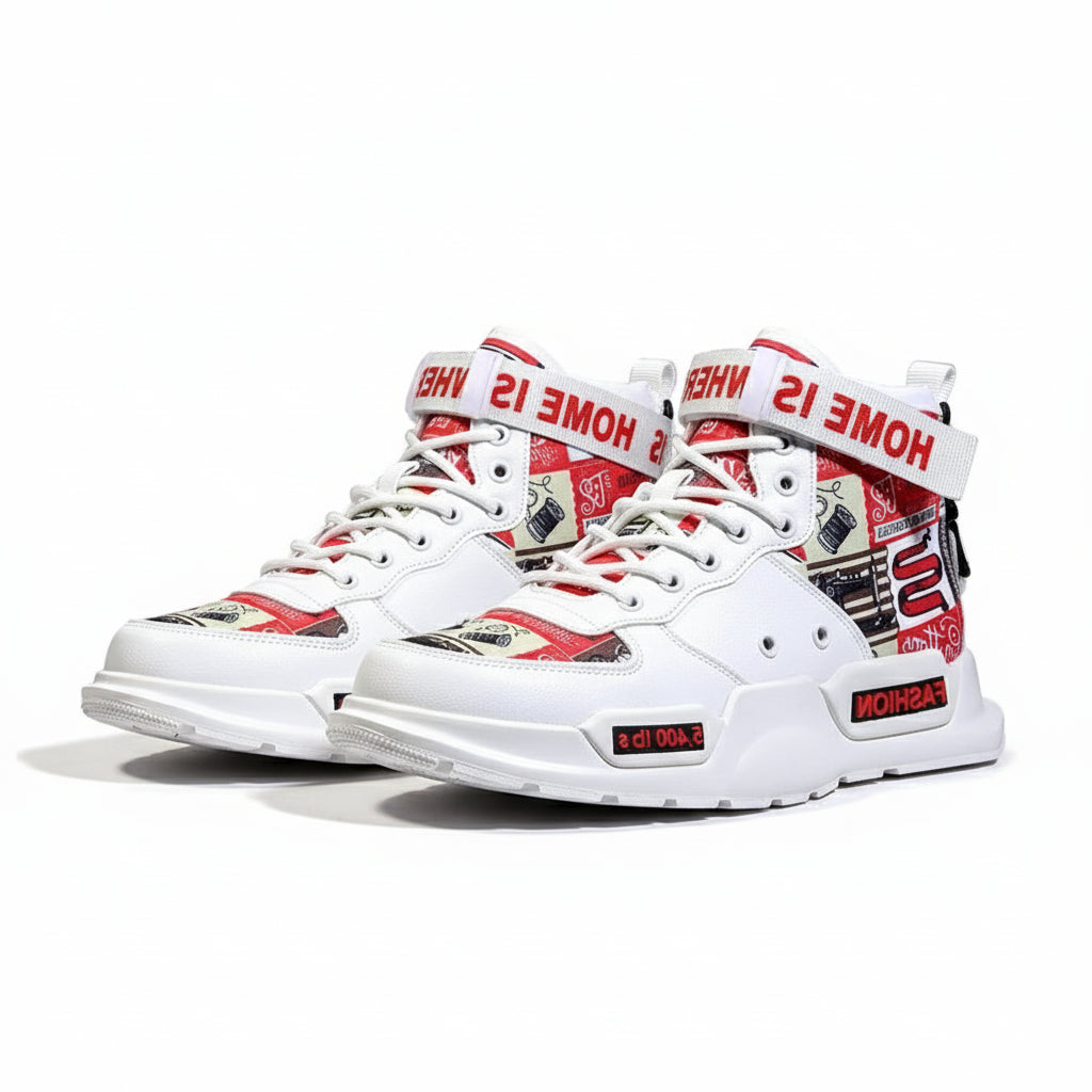 Momentum LX — Minimalist luxury model in soft leather, ideal for casual and sporty wear with refined style.