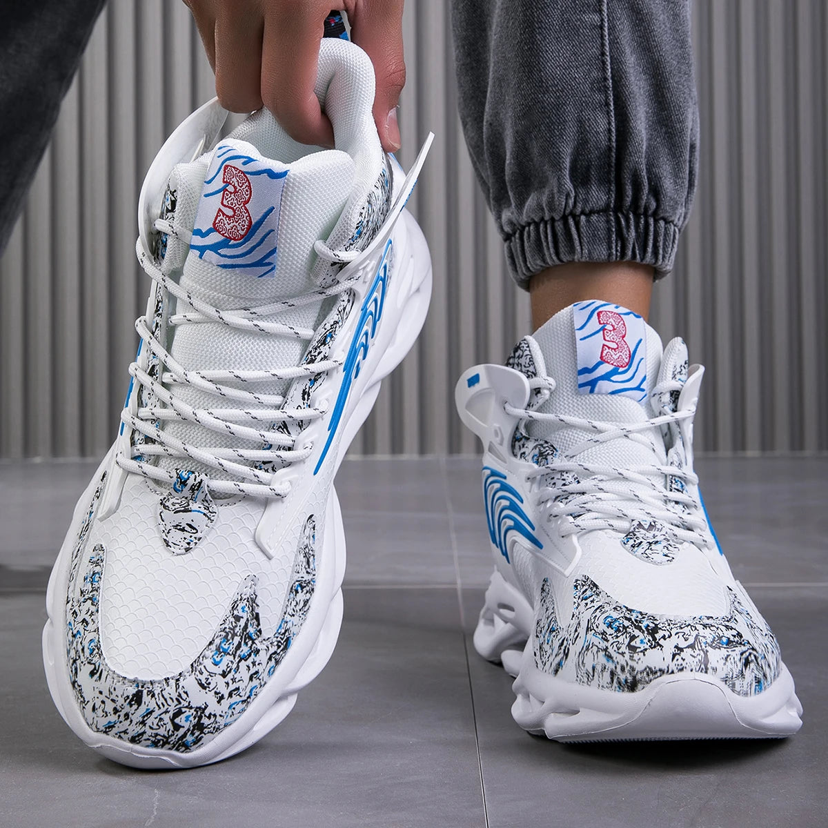 Urban Trail Vortex — Inspired by streetwear and skate parks, with lightweight cushioning and breathability ideal for summer.