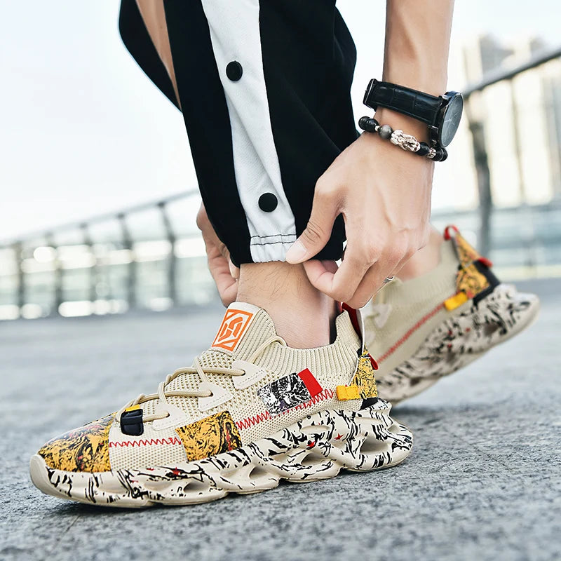 Urban Trail Vortex — Inspired by streetwear and skate parks, with lightweight cushioning and breathability ideal for summer.