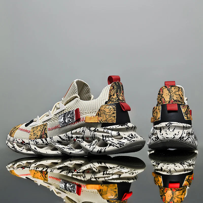 Urban Trail Vortex — Inspired by streetwear and skate parks, with lightweight cushioning and breathability ideal for summer.