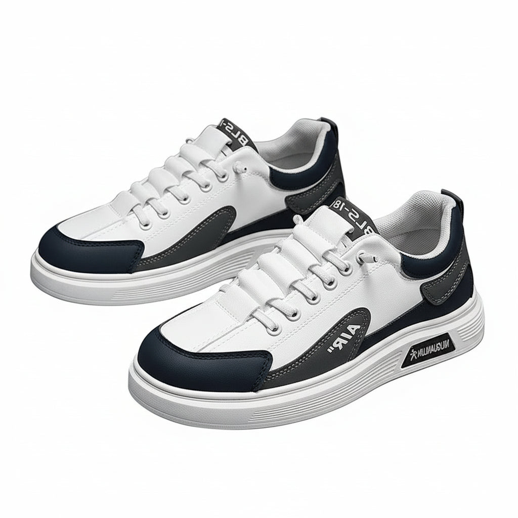KicksStyle Zenith Walk A clean look in premium white, breathable fabric, and long-lasting comfort—perfect for those seeking style and lightness.