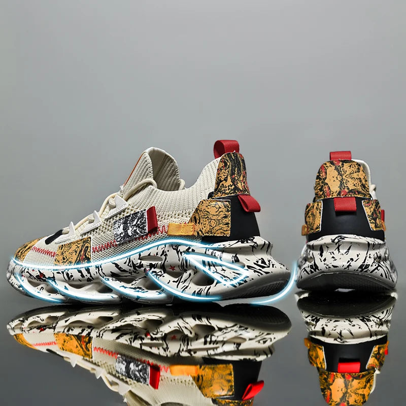 Urban Trail Vortex — Inspired by streetwear and skate parks, with lightweight cushioning and breathability ideal for summer.