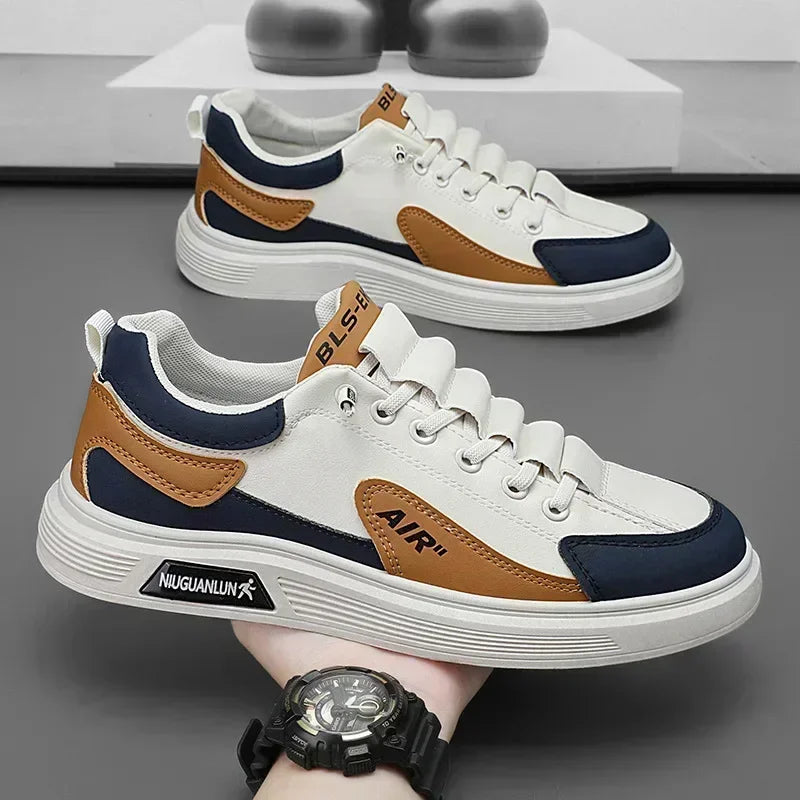 KicksStyle Zenith Walk A clean look in premium white, breathable fabric, and long-lasting comfort—perfect for those seeking style and lightness.