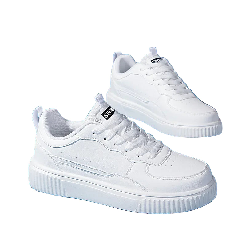 KicksStyle AeroPulse V1-Breathable · Thick platform · Non-slip outsole for cement floors · Unisex · Urban comfort · High durability
