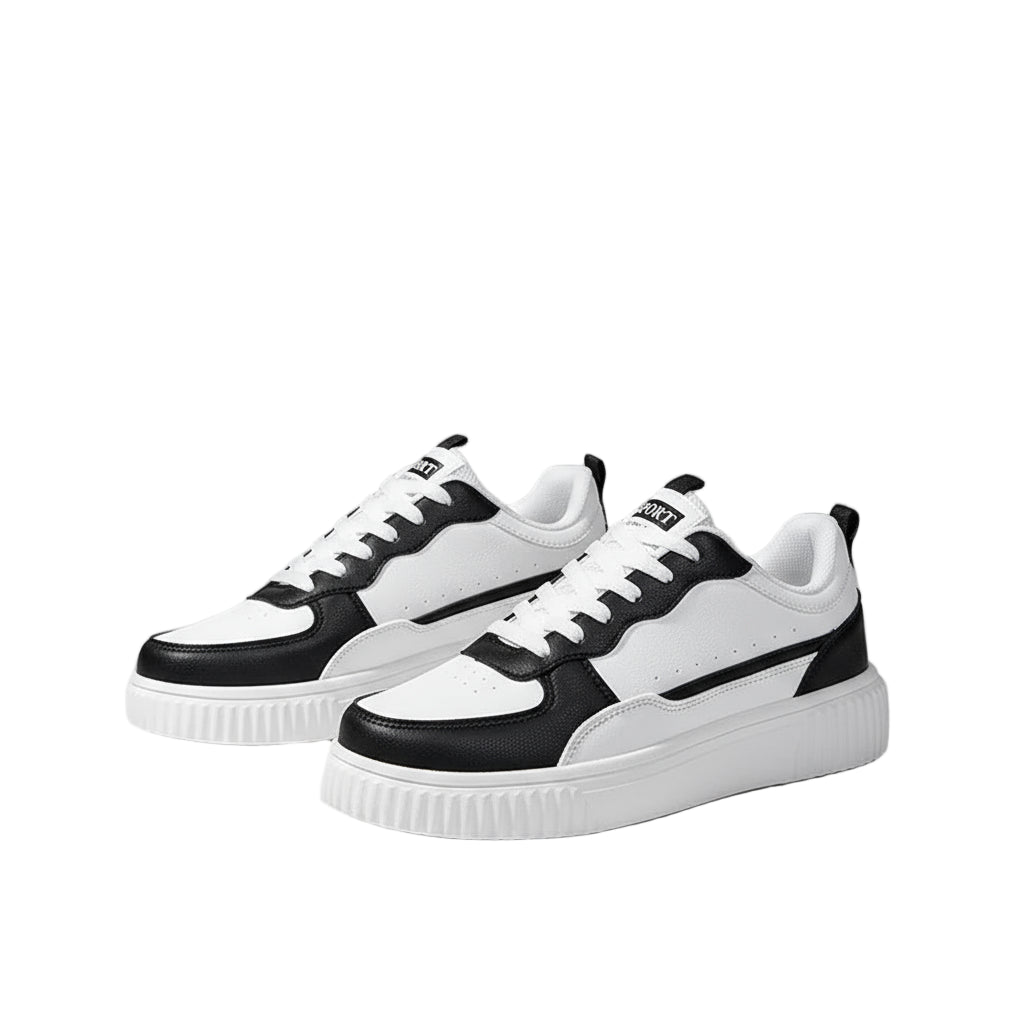 KicksStyle AeroPulse V1-Breathable · Thick platform · Non-slip outsole for cement floors · Unisex · Urban comfort · High durability