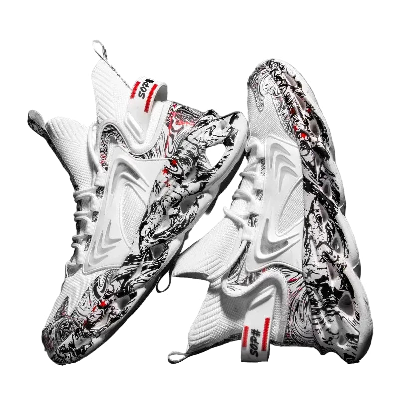 Urban Trail Vortex — Inspired by streetwear and skate parks, with lightweight cushioning and breathability ideal for summer.