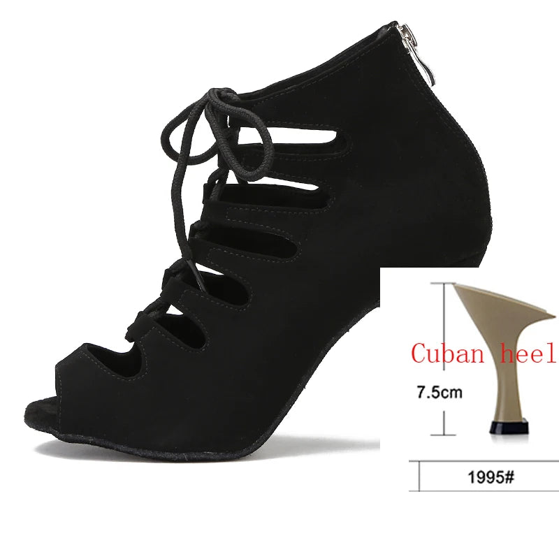 KicksStyle Éclat Paris — Parisian glamour in every detail. With elegant cutouts, a delicate lace-up design and a striking heel, this model blends charm, sensuality and sophistication to elevate any occasion with confidence and shine.