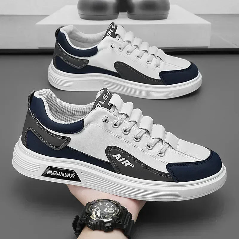 KicksStyle Zenith Walk A clean look in premium white, breathable fabric, and long-lasting comfort—perfect for those seeking style and lightness.