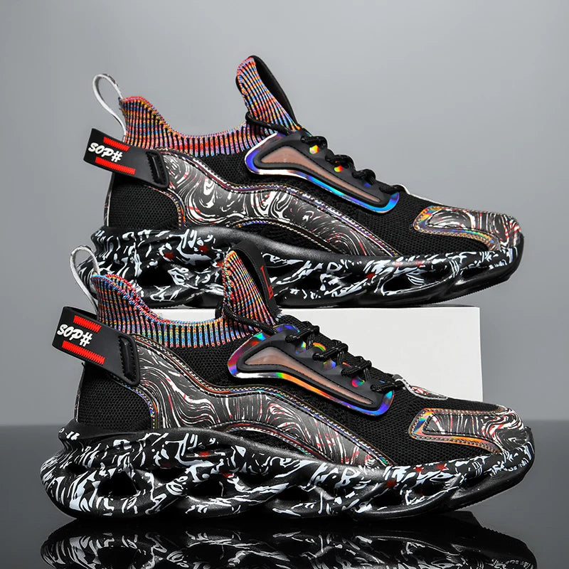 Urban Trail Vortex — Inspired by streetwear and skate parks, with lightweight cushioning and breathability ideal for summer.