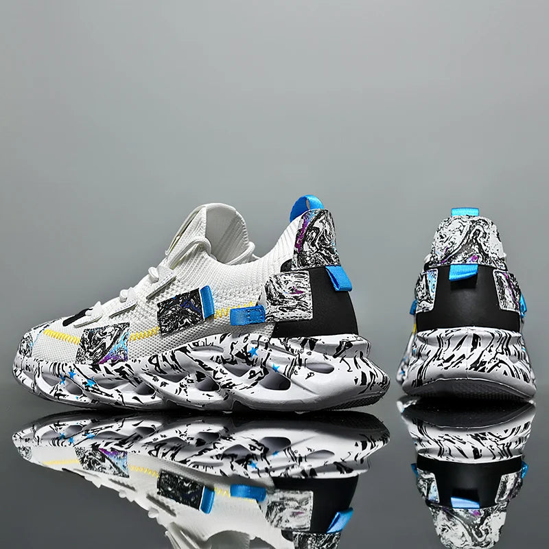 Urban Trail Vortex — Inspired by streetwear and skate parks, with lightweight cushioning and breathability ideal for summer.