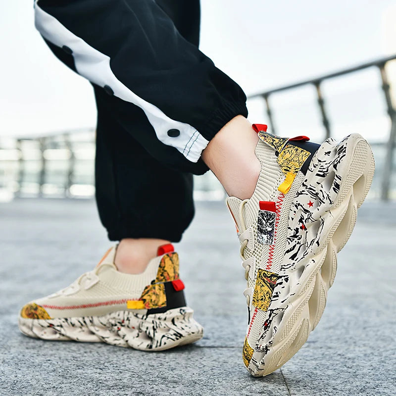 Urban Trail Vortex — Inspired by streetwear and skate parks, with lightweight cushioning and breathability ideal for summer.