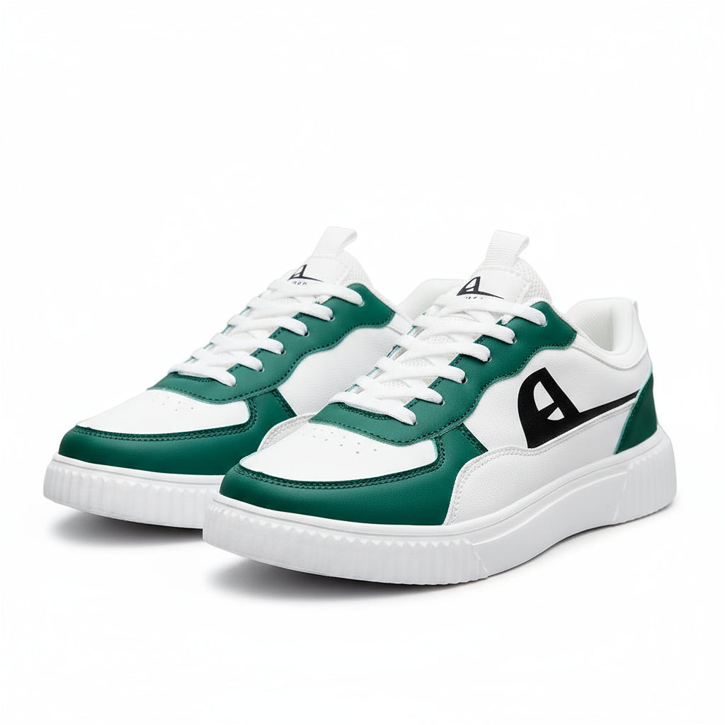 KicksStyle AuraStep Ultralight unisex sneakers with breathable fabric and a non-slip sole for urban walking.