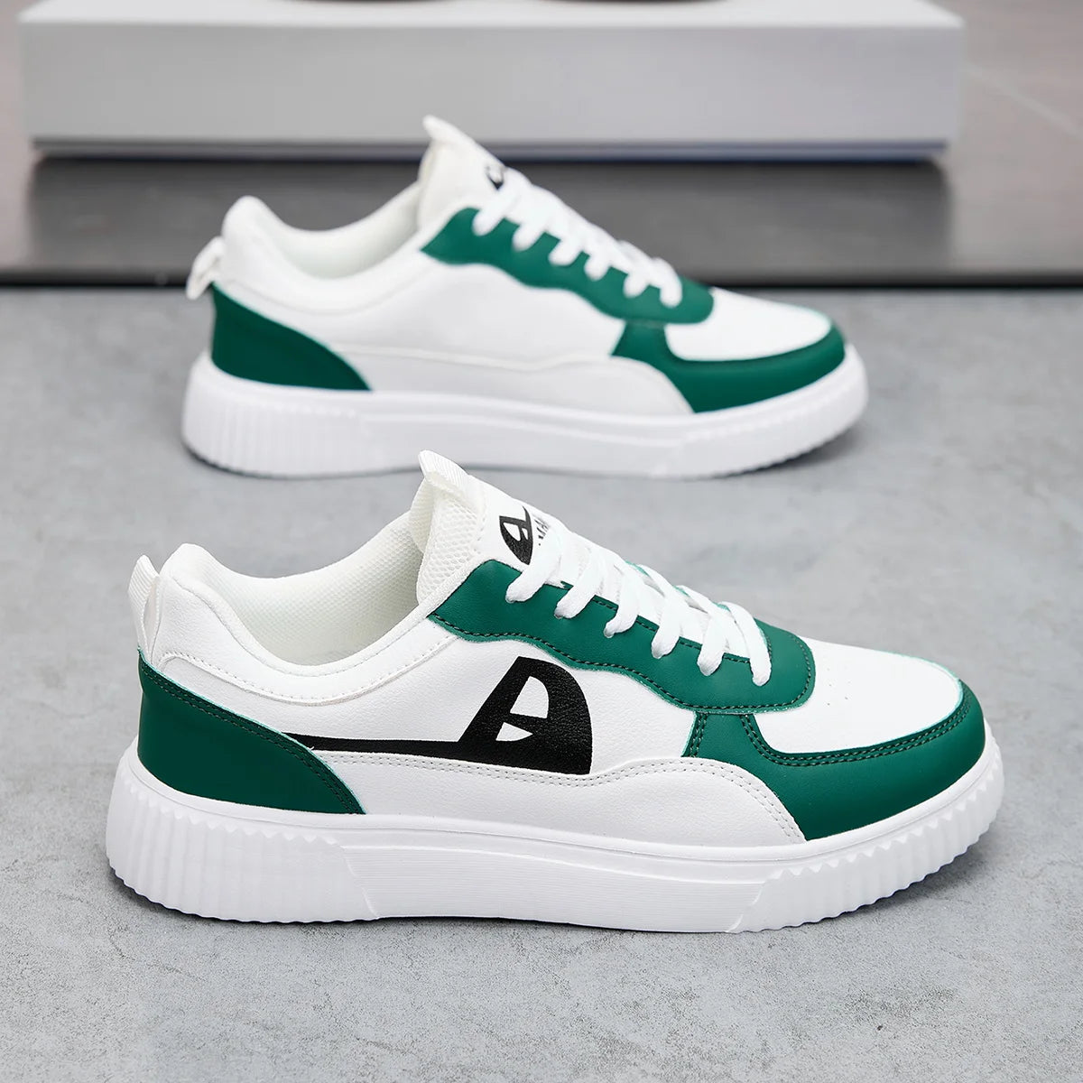 KicksStyle AuraStep Ultralight unisex sneakers with breathable fabric and a non-slip sole for urban walking.